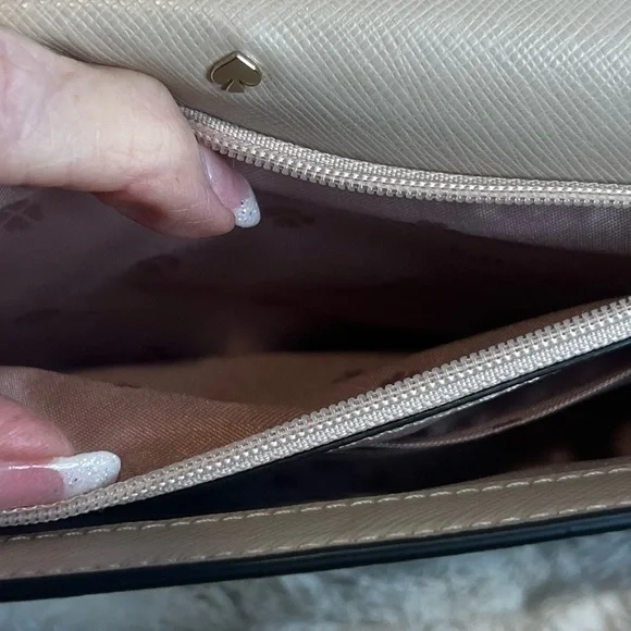 KATE SPADE NEW YORK SPENCER CHAIN LEATHER CROSSBODY NEW WITH TAGS - Picture 8 of 13